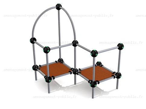 Structure de jeu pour l'initiation au Parkour